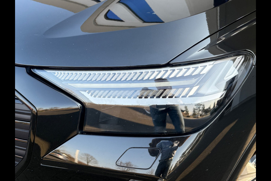 Audi Q4 Sportback e-tron 40 S edition 77 kWh, 2 x S-LINE, vol zwart lederen sport leder, SOH 95 %, 1e eigenaar, NL auto met nap