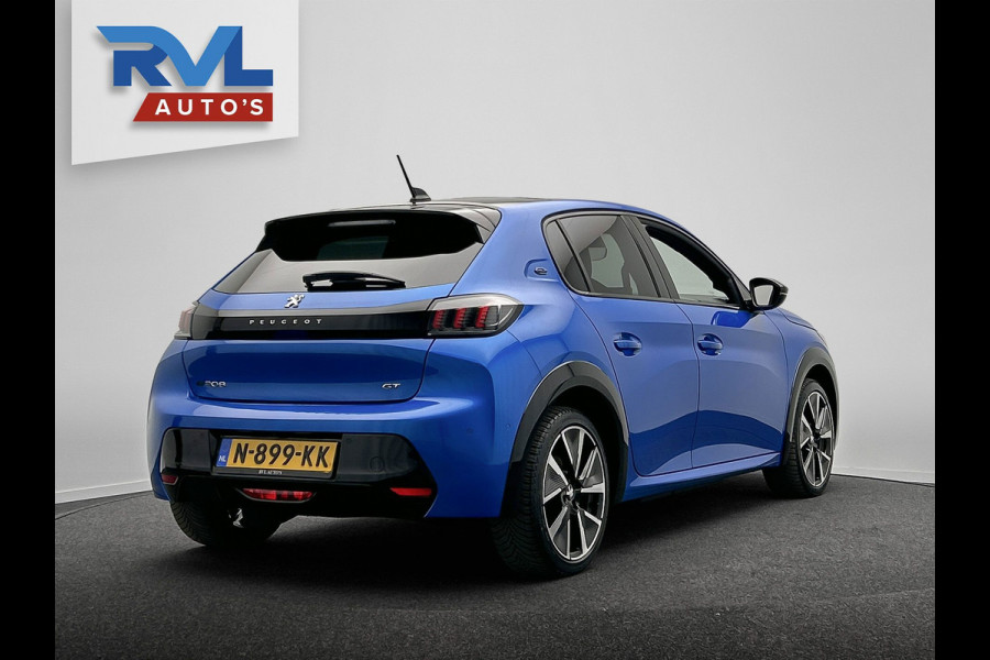 Peugeot e-208 EV GT 350 50 kWh | Origineel Nederlands | Panoramadak Navigatie Cruise Climate control Stoelverwarming Camera