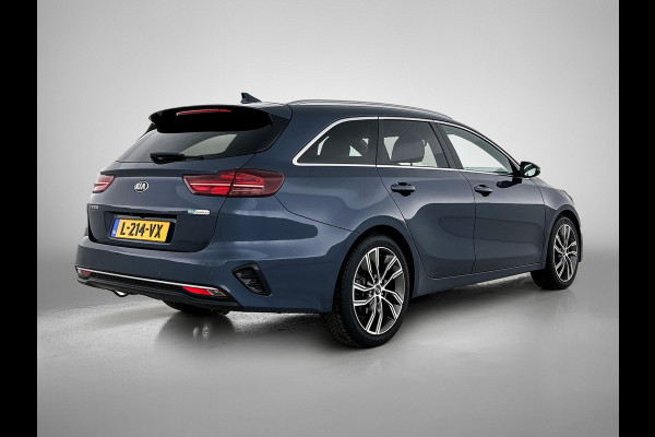 Kia Ceed Sportswagon 1.5 T-GDi 160PK Automaat DynamicPlusLine / Trekhaak / Airco-ecc./ Pdc+Camera / Stoel-Stuurverwarming / 1/2Leder / Apk 08-2027