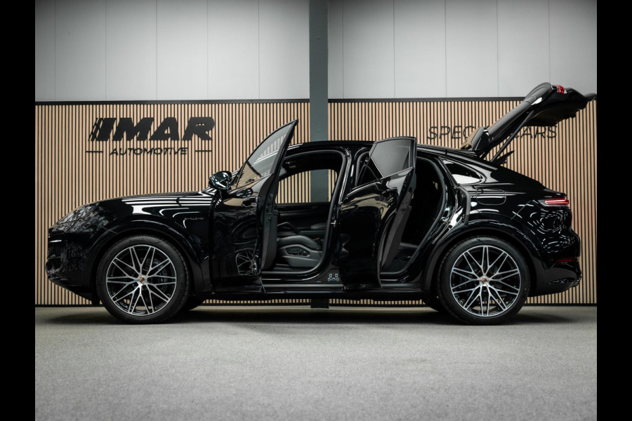 Porsche Cayenne Coupé 3.0 E-Hybrid Black Edition | Sportuitlaat | Stoelverwarming en verkoeling | Sport Chrono |