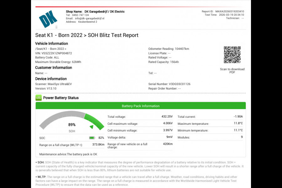CUPRA Born Performance One 62 kWh|89%SOH|MASSAGE|ELEK.STOEL|ACC|CARPLAY|CAMERA|KEYLESS|STOEL+STUURVERW|NAVI|NAP|NL|INC.BTW|1e EIG|