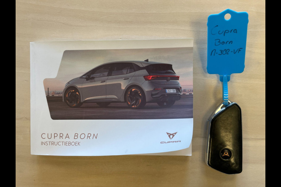 CUPRA Born Performance One 62 kWh|89%SOH|MASSAGE|ELEK.STOEL|ACC|CARPLAY|CAMERA|KEYLESS|STOEL+STUURVERW|NAVI|NAP|NL|INC.BTW|1e EIG|