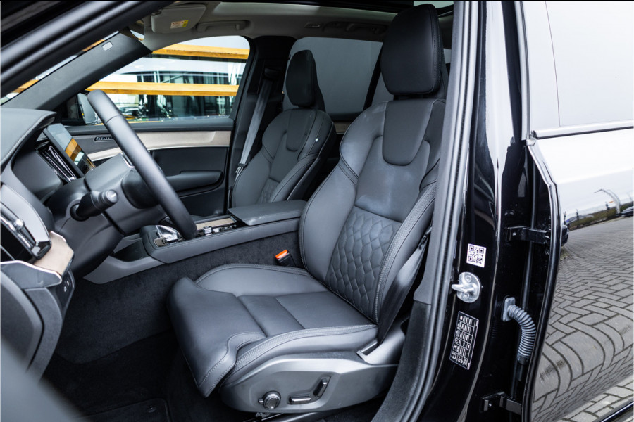 Volvo XC90 2.0 T8 Plug-in hybrid AWD Ultra Dark - Panorama | Luchtvering | H&K | Memory | 360 Camera