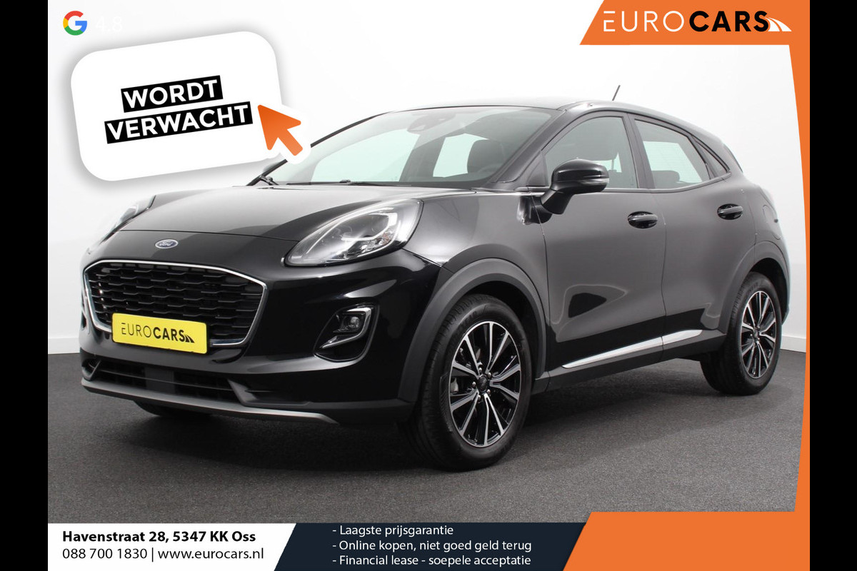 Ford Puma 1.0 EcoBoost Automaat Titanium | Climate control | LED | Verwarmde voorstoelen | Parkeersensor achter | Cruise control | Stuurverwarming | Navigatie | Lane assist | Apple Carplay / Android auto