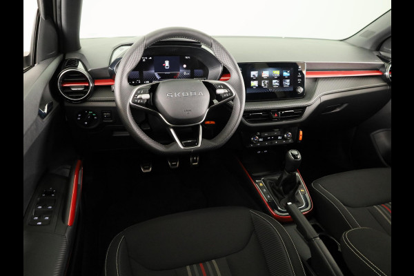 Škoda Fabia 1.0 TSI Monte Carlo 95 pk | Verlengde garantie | Navigatie via App | Parkeersensoren | Achteruitrijcamera | Stoelverwarming |