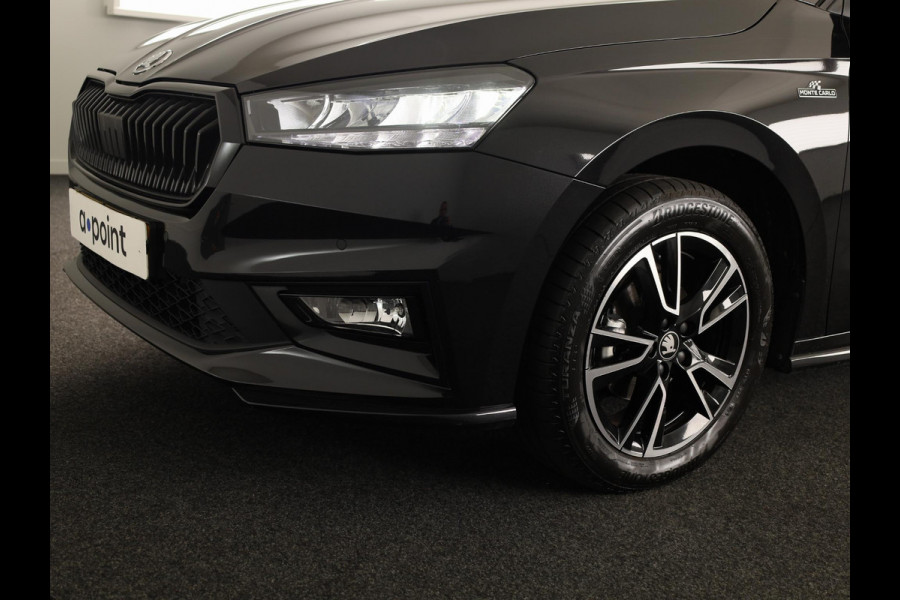 Škoda Fabia 1.0 TSI Monte Carlo 95 pk | Verlengde garantie | Navigatie via App | Parkeersensoren | Achteruitrijcamera | Stoelverwarming |