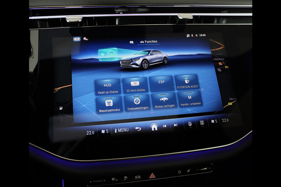 Mercedes-Benz E-Klasse 400 e 4MATIC AMG 53 Look / Hyperscreen / Burmester 4D / Head Up / 360 Camera / Luchtvering / Pano / 21 Inch