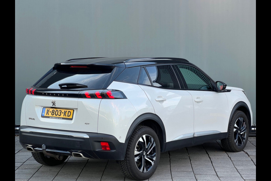 Peugeot 2008 BWJ 2021 | 1.2T 131PK GT | PANO DAK | CLIMA | NAVI | LEDER/STOF | CAMERA A | PDC | CARPLAY |