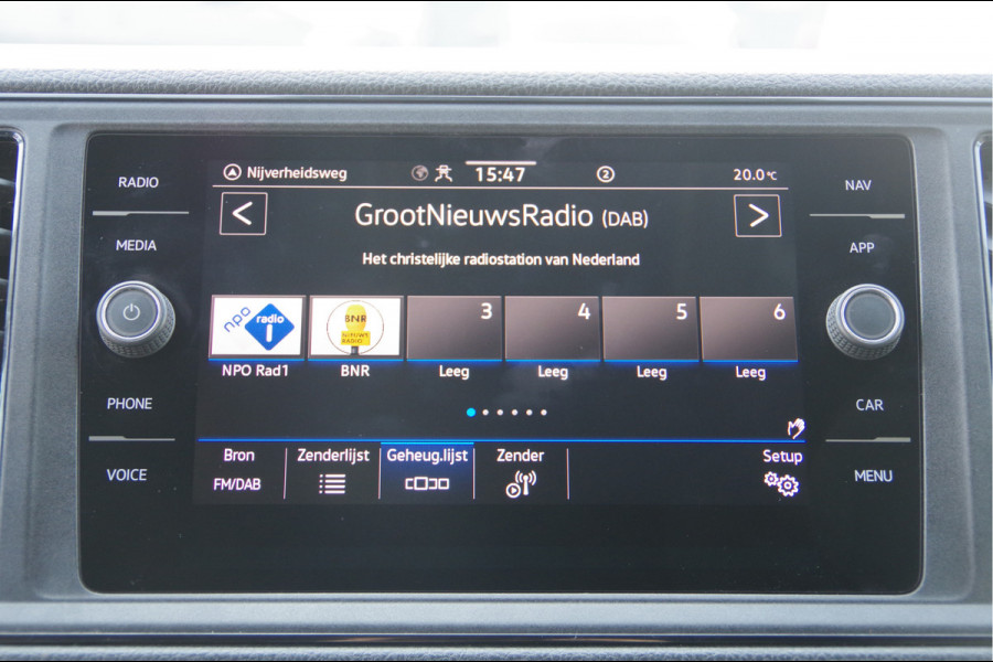 Volkswagen Crafter 35 2.0 TDI L3H2 177PK AUT. 2X ERGO ACTIVE GEVEERDE STOEL, LEDER, CAMERA, CRUISE, VOORRUIT VERWARMING, APPLE CARPLAY, ANDROID AUT