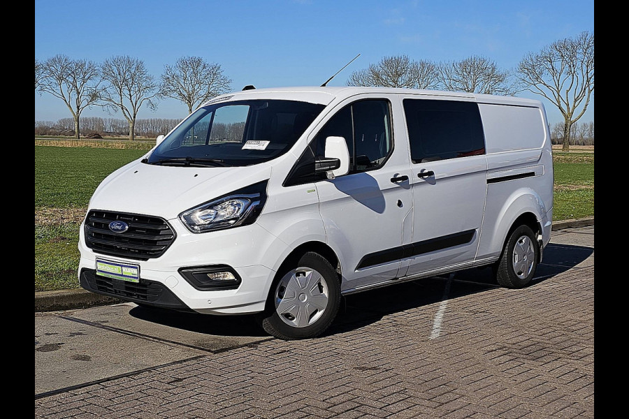 Ford Transit Custom 320 2.0 TDCI L2H1 DC Automaat Airco Cruise Control PDC Achterdeuren Trekhaak