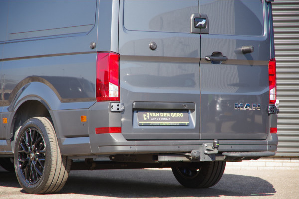 MAN TGE 3.180 35 2.0 L3H2 177PK AUT. LED, TREKHAAK, GEV. ERGO ACTIVE STOEL, STANDKACHEL, STOELVERWARMING, STUURVERWARMING, VOORRUIT VERW