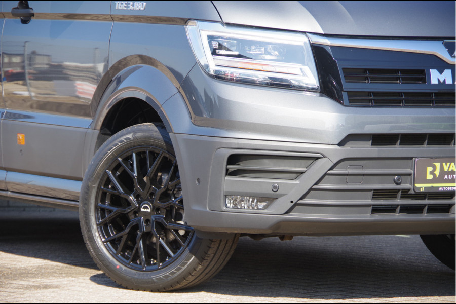 MAN TGE 3.180 35 2.0 L3H2 177PK AUT. LED, TREKHAAK, GEV. ERGO ACTIVE STOEL, STANDKACHEL, STOELVERWARMING, STUURVERWARMING, VOORRUIT VERW