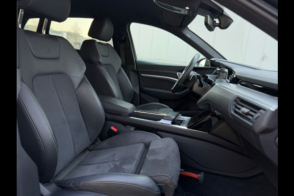 Audi e-tron 55 quattro 408 pk S edition 95 kWh, 2 X S-LINE, camera, afn trekhaak, vele opties, 1 e eigenaar, NL auto met nap