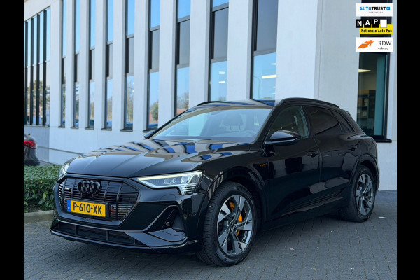 Audi e-tron 55 quattro 408 pk S edition 95 kWh, 2 X S-LINE, camera, afn trekhaak, vele opties, 1 e eigenaar, NL auto met nap