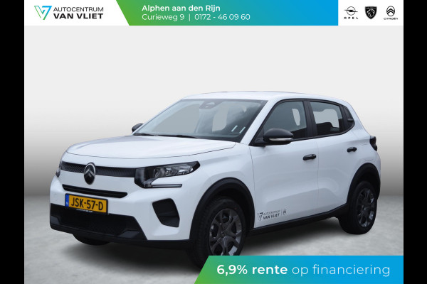 Citroën ë-C3 You 113pk 44 kWh | AIRCO | CRUISE CONROL | PARKEERSENSOREN | DEMO