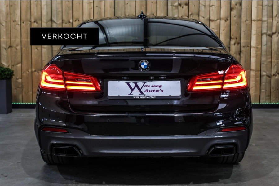 BMW 5 Serie M550i xDrive *Nachtzicht*Massage*H/K*360 Camera*Trekhaak*