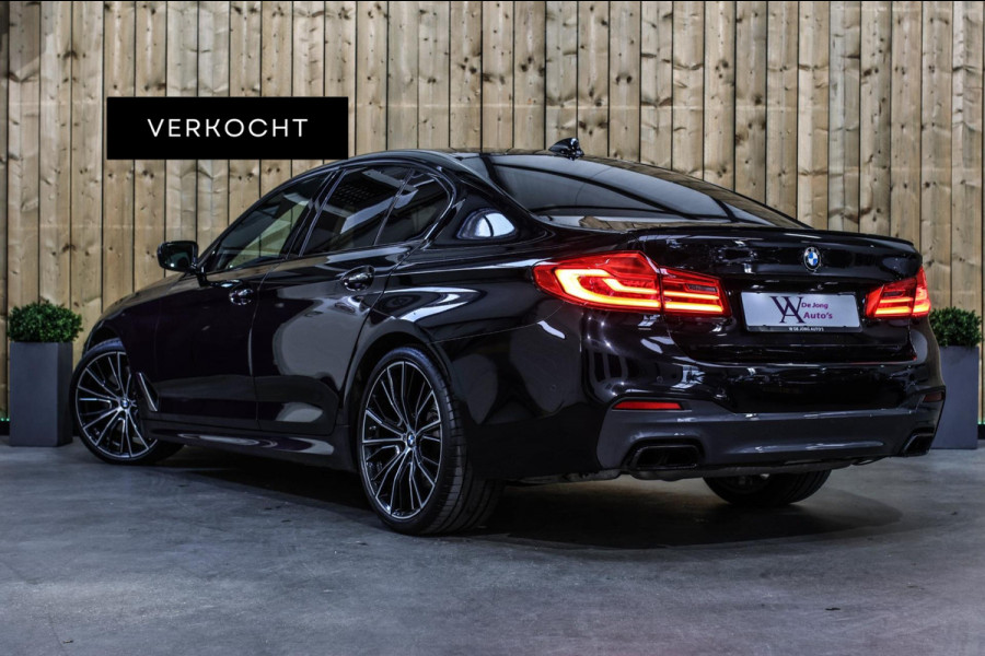 BMW 5 Serie M550i xDrive *Nachtzicht*Massage*H/K*360 Camera*Trekhaak*