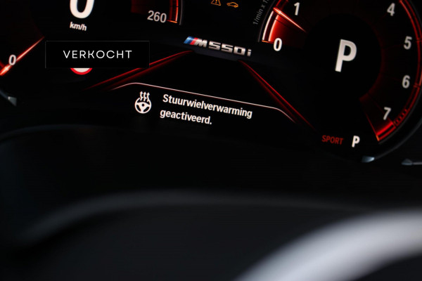 BMW 5 Serie M550i xDrive *Nachtzicht*Massage*H/K*360 Camera*Trekhaak*