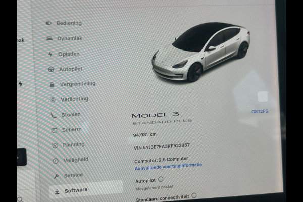Tesla Model 3 Standard RWD Plus 60 kWh SOH 89.7 %