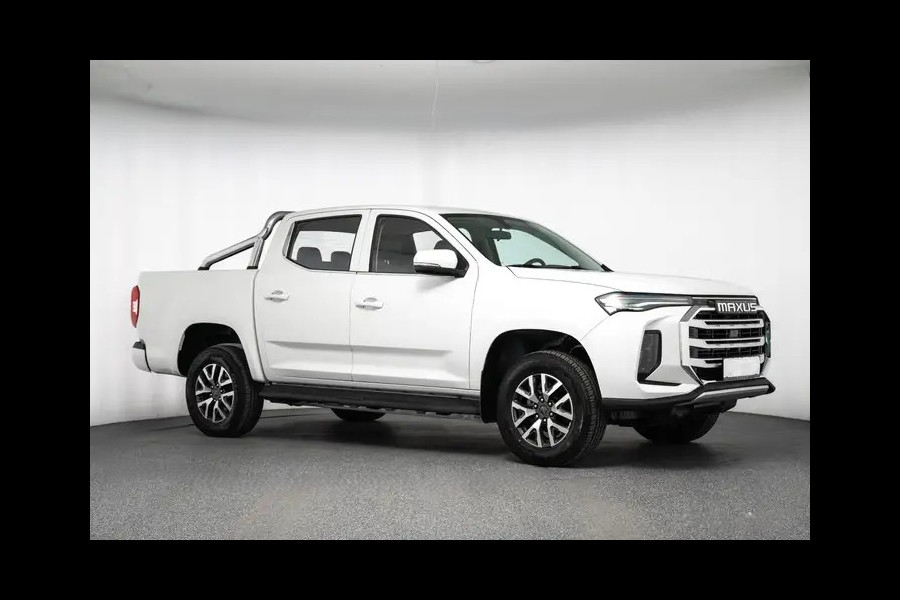 Maxus T90 -VERWACHT -EV 89 kWh WLTP stadscyclus bereik 471 km Dubbel Cabine Pick-up 5 Persoons