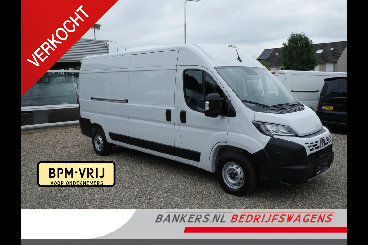 Fiat Ducato 2.2 MJ 140PK L3H2 AC Cam Media NIEUW BPM-vrij