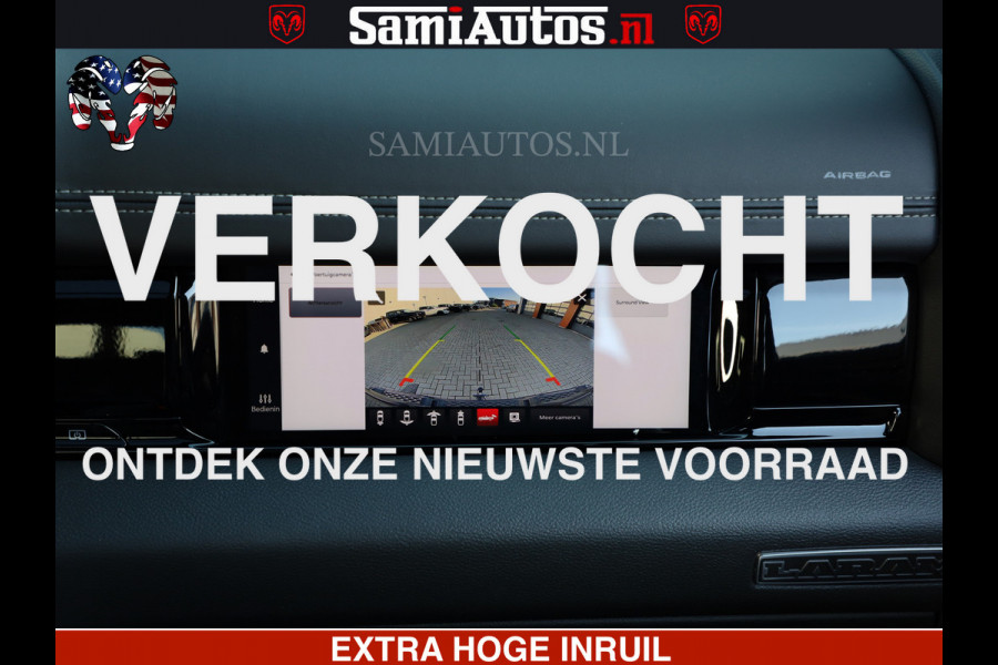 Dodge Ram 1500 Night Premium | Full Option | De Meest Luxe Pick-Up in zijn Klasse | Comfortabele Dubbele Cabine met Royale 5 Zitplaatsen | BPM vrij | Nu Leverbaar uit Voorraad | Voorraad Nr 2200 - 0886