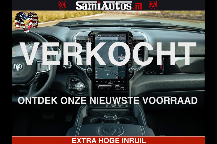 Dodge Ram 1500 Night Premium | Full Option | De Meest Luxe Pick-Up in zijn Klasse | Comfortabele Dubbele Cabine met Royale 5 Zitplaatsen | BPM vrij | Nu Leverbaar uit Voorraad | Voorraad Nr 2200 - 0886