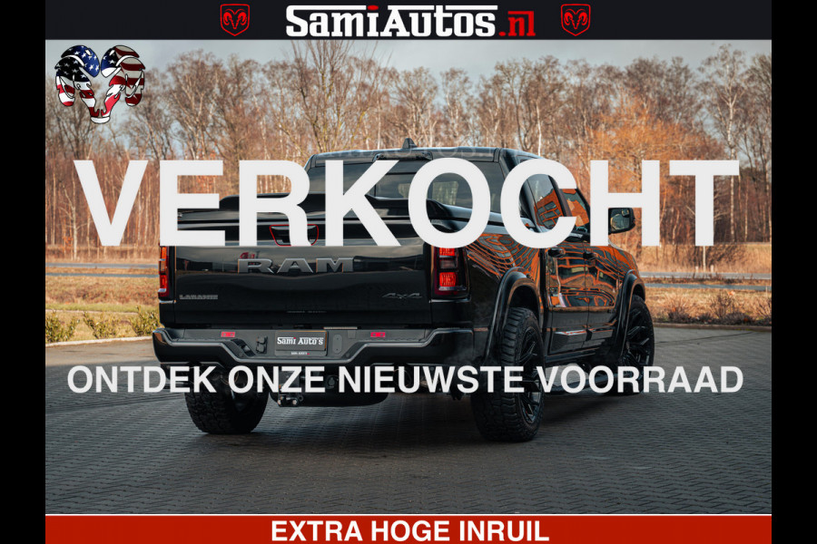Dodge Ram 1500 Night Premium | Full Option | De Meest Luxe Pick-Up in zijn Klasse | Comfortabele Dubbele Cabine met Royale 5 Zitplaatsen | BPM vrij | Nu Leverbaar uit Voorraad | Voorraad Nr 2200 - 0886