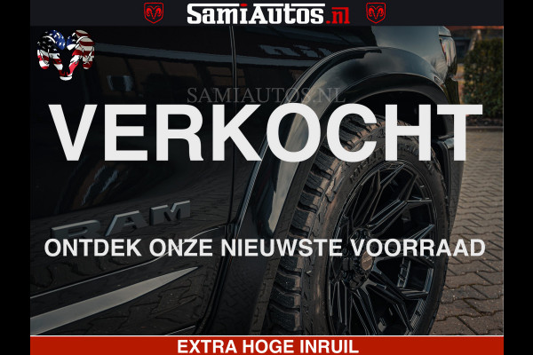 Dodge Ram 1500 Night Premium | Full Option | De Meest Luxe Pick-Up in zijn Klasse | Comfortabele Dubbele Cabine met Royale 5 Zitplaatsen | BPM vrij | Nu Leverbaar uit Voorraad | Voorraad Nr 2200 - 0886