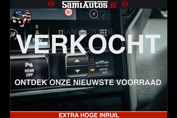 Dodge Ram 1500 Night Premium | Full Option | De Meest Luxe Pick-Up in zijn Klasse | Comfortabele Dubbele Cabine met Royale 5 Zitplaatsen | BPM vrij | Nu Leverbaar uit Voorraad | Voorraad Nr 2200 - 0886