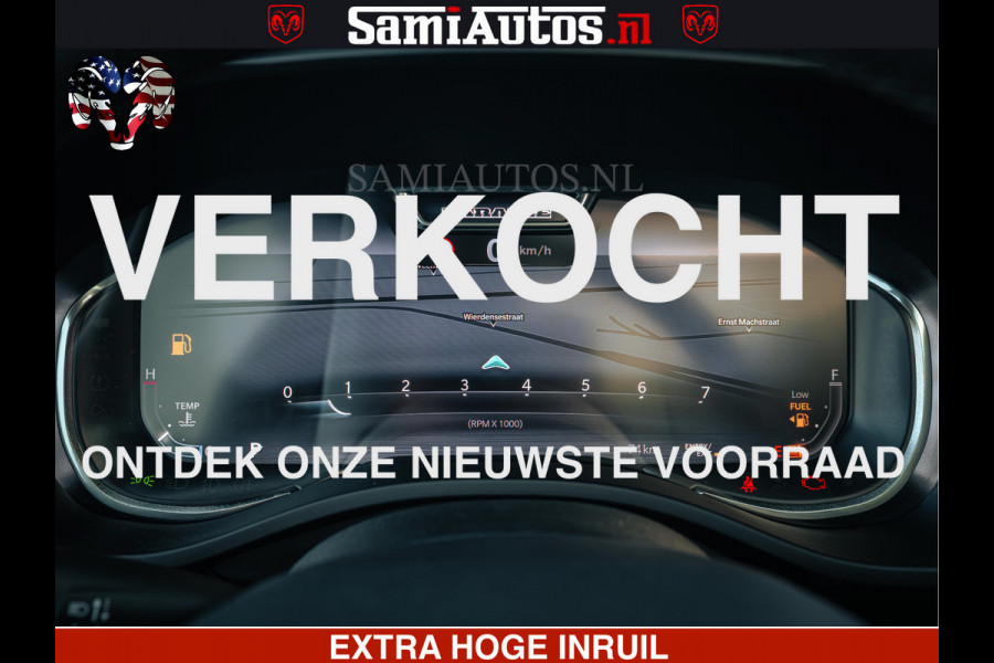 Dodge Ram 1500 Night Premium | Full Option | De Meest Luxe Pick-Up in zijn Klasse | Comfortabele Dubbele Cabine met Royale 5 Zitplaatsen | BPM vrij | Nu Leverbaar uit Voorraad | Voorraad Nr 2200 - 0886