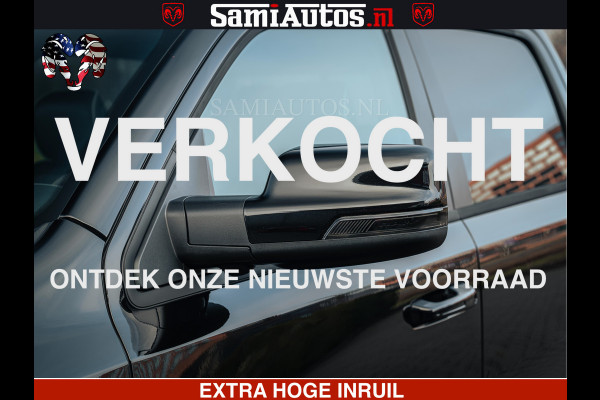 Dodge Ram 1500 Night Premium | Full Option | De Meest Luxe Pick-Up in zijn Klasse | Comfortabele Dubbele Cabine met Royale 5 Zitplaatsen | BPM vrij | Nu Leverbaar uit Voorraad | Voorraad Nr 2200 - 0886
