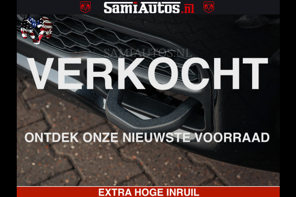 Dodge Ram 1500 Night Premium | Full Option | De Meest Luxe Pick-Up in zijn Klasse | Comfortabele Dubbele Cabine met Royale 5 Zitplaatsen | BPM vrij | Nu Leverbaar uit Voorraad | Voorraad Nr 2200 - 0886