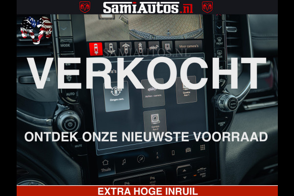Dodge Ram 1500 Night Premium | Full Option | De Meest Luxe Pick-Up in zijn Klasse | Comfortabele Dubbele Cabine met Royale 5 Zitplaatsen | BPM vrij | Nu Leverbaar uit Voorraad | Voorraad Nr 2200 - 0886