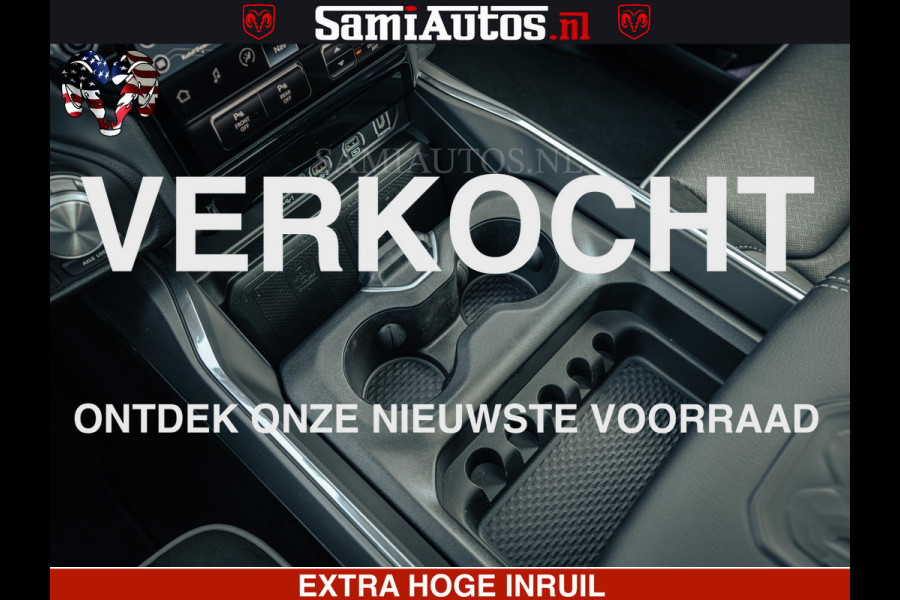 Dodge Ram 1500 Night Premium | Full Option | De Meest Luxe Pick-Up in zijn Klasse | Comfortabele Dubbele Cabine met Royale 5 Zitplaatsen | BPM vrij | Nu Leverbaar uit Voorraad | Voorraad Nr 2200 - 0886