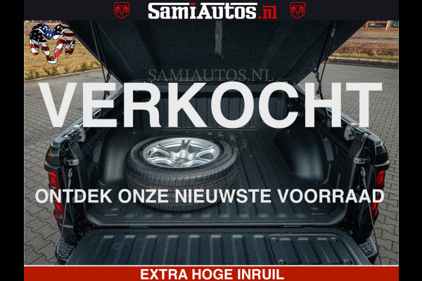 Dodge Ram 1500 Night Premium | Full Option | De Meest Luxe Pick-Up in zijn Klasse | Comfortabele Dubbele Cabine met Royale 5 Zitplaatsen | BPM vrij | Nu Leverbaar uit Voorraad | Voorraad Nr 2200 - 0886