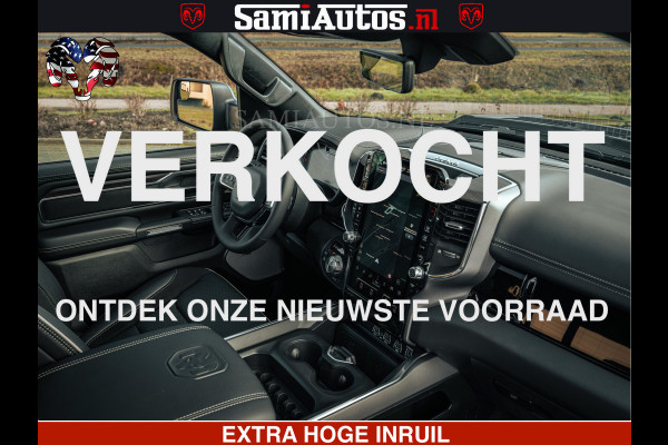 Dodge Ram 1500 Night Premium | Full Option | De Meest Luxe Pick-Up in zijn Klasse | Comfortabele Dubbele Cabine met Royale 5 Zitplaatsen | BPM vrij | Nu Leverbaar uit Voorraad | Voorraad Nr 2200 - 0886