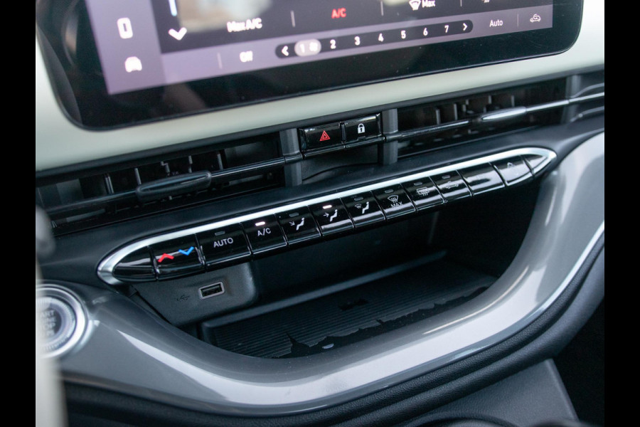 Fiat 500 Hybrid Collezione | Clima | LED | PDC | JBL Premium Audio | 17" | Camera | Canneloni Ivory/Piombo interieur