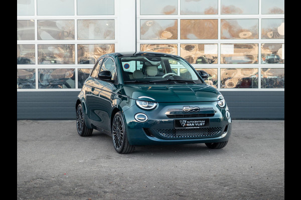 Fiat 500 Hybrid Collezione | Clima | LED | PDC | JBL Premium Audio | 17" | Camera | BSM | Canneloni Ivory/Piombo interieur