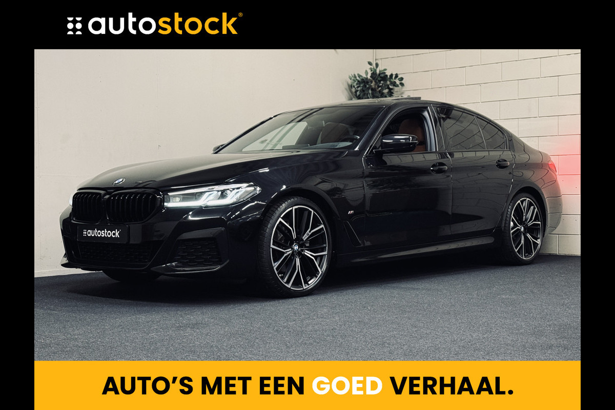 BMW 5 Serie 520i High Exe. M-Sport Plus | 20" | Schuifdak | 1e Eig.