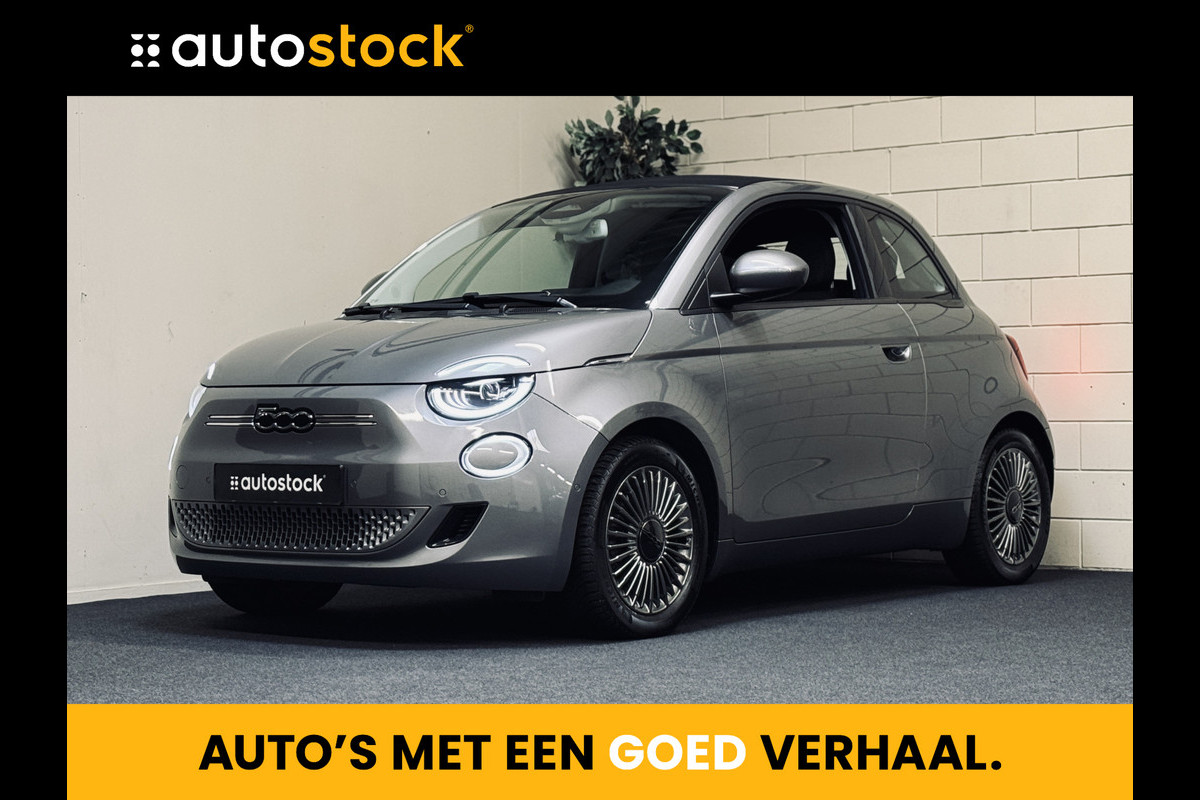 Fiat 500C Icon 42 kWh | LED | Camera | Stoelverw.