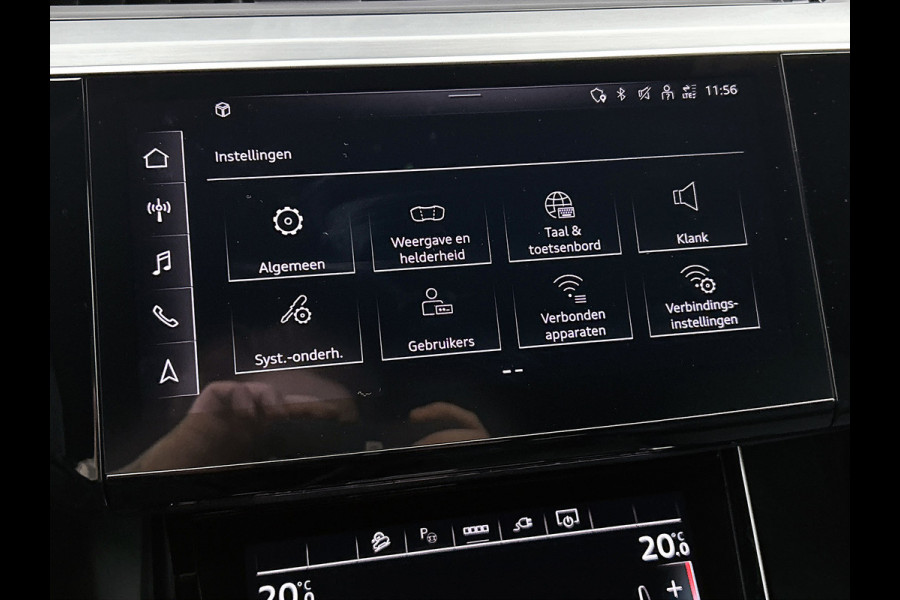 Audi e-tron S quattro 95 kWh (NL-auto, Trekhaak, Camera, StoelV, Carplay/ Android, PDC V+A, Adapt Cruise, Etc)