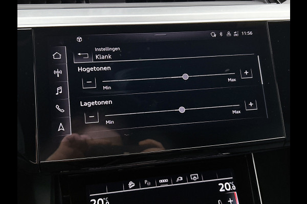 Audi e-tron S quattro 95 kWh (NL-auto, Trekhaak, Camera, StoelV, Carplay/ Android, PDC V+A, Adapt Cruise, Etc)