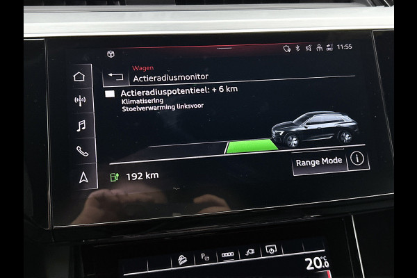 Audi e-tron S quattro 95 kWh (NL-auto, Trekhaak, Camera, StoelV, Carplay/ Android, PDC V+A, Adapt Cruise, Etc)