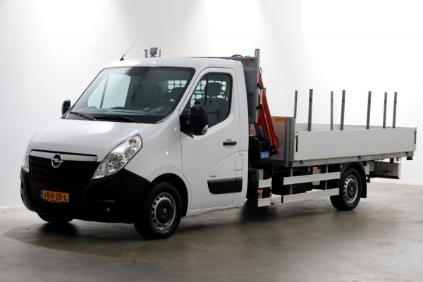 Opel Movano 2.3 CDTI 145pk E6 Open Laadbak + Kraan 08-2019