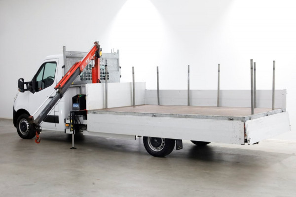 Opel Movano 2.3 CDTI 145pk E6 Open Laadbak + Kraan 08-2019