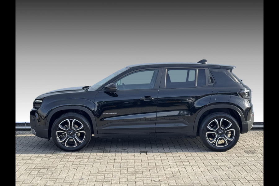 Jeep Avenger 1st Edition 54 kWh NL-AUTO | ELEKTRISCHE KLEP | NAVI | SFEER VERL. SOH 95,44%