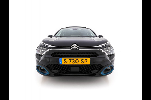Citroën Ë-C4 Feel 50 kWh [ 3-Fase-11kW ] (INCL-BTW) *PANO | HEAD-UP | LEATHER-FABRIC | FULL-LED | DIGI-COCKPIT | BLINDSPOT | CARPLAY | COMFORT-SEATS | ECC | LANE-ASSIST | KEYLESS | PDC | CRUISE | DAB  | CCS-FASTLOADER | 18''ALU*