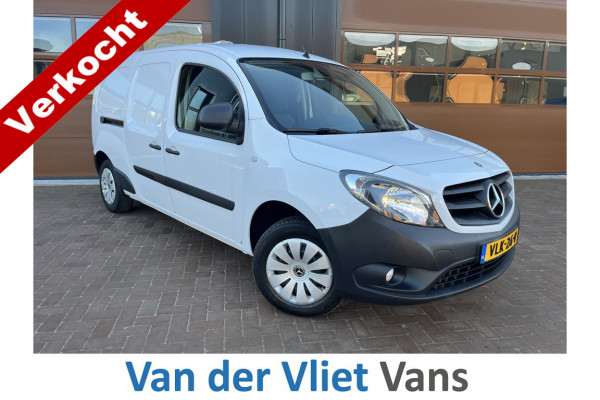 Mercedes-Benz Citan 109 CDI 90pk E6 Extra Lang BPM Vrij! Lease €240 p/m, Airco, Cruise controle, Inrichting, Schuifdeur, Mistlampen, Onderhoudshistorie aanwezig