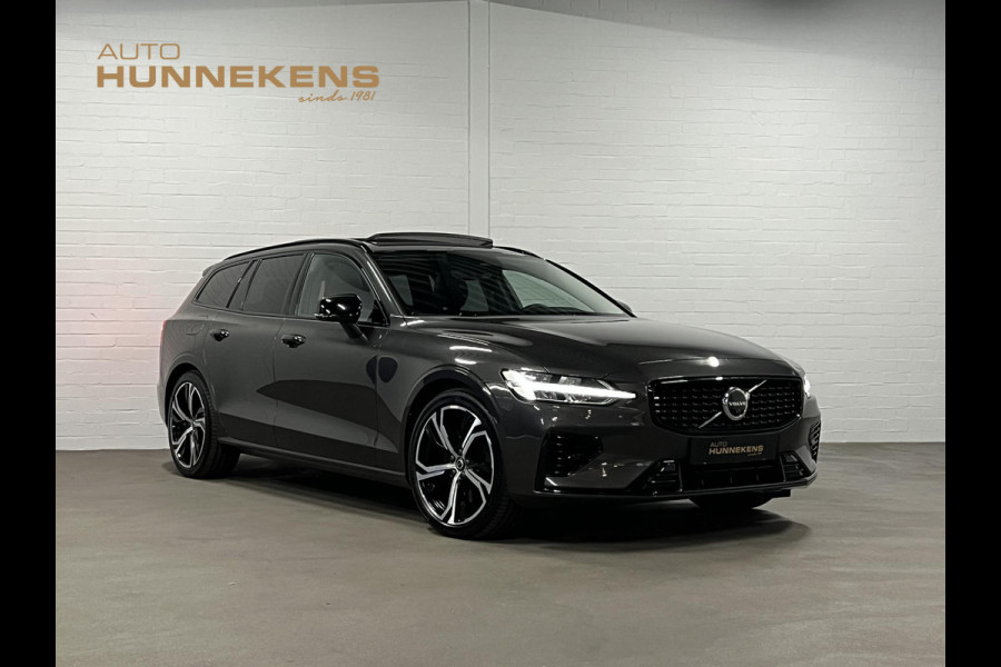 Volvo V60 2.0 T8 Plug-in hybrid AWD Ultimate Dark Trekhaak | Adapt. cruise | Massage | Open dak | 360 camera | Stoelventilatie | Stuur-/stoelverwarming